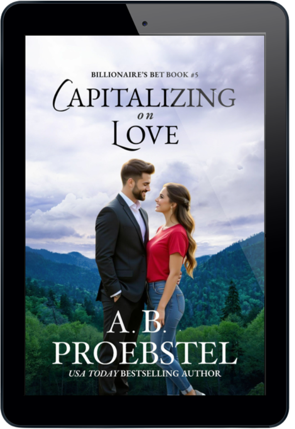 ebook cover for 'Capitalizing on Love' by A.B. Proebstel